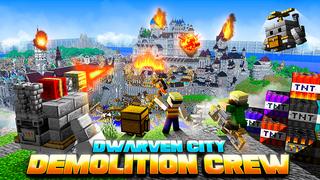 Thumbnail of the Minecraft Bedrock Marketplace product Dwarven City Demolition Crew created by Netherpixel.