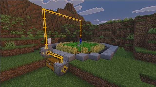 Screenshot of the Minecraft Bedrock Marketplace product Electrical Creativity Add-On created by Netherpixel.