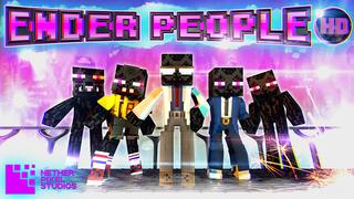 Thumbnail of the Minecraft Bedrock Marketplace product Ender People HD created by Netherpixel.