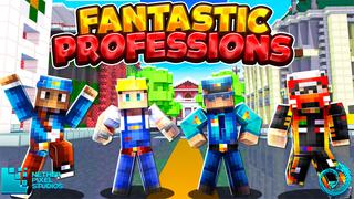 Thumbnail of the Minecraft Bedrock Marketplace product Fantastic Professions created by Netherpixel.