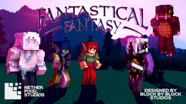 Thumbnail of the Minecraft Bedrock Marketplace product Fantastical Fantasy Skin Pack created by Netherpixel.