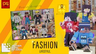 Thumbnail of the Minecraft Bedrock Marketplace product Fashion Lifestyle created by Netherpixel.