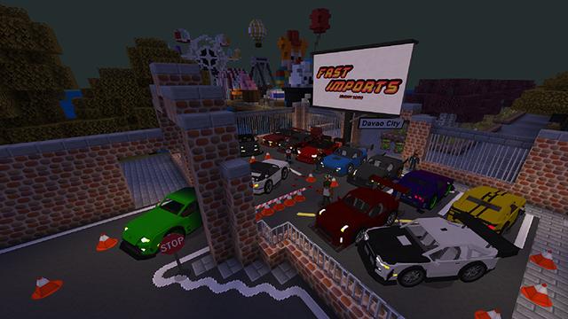 Screenshot of the Minecraft Bedrock Marketplace product Fast Imports created by Netherpixel.