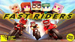 Thumbnail of the Minecraft Bedrock Marketplace product Fast Riders created by Netherpixel.