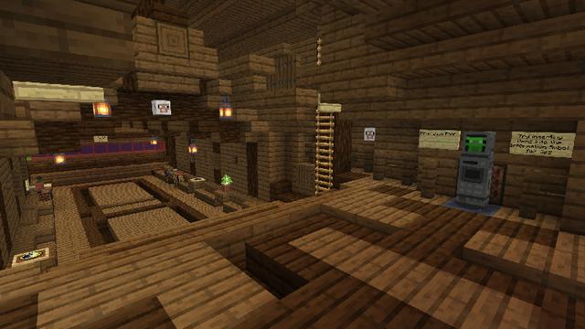 Screenshot of the Minecraft Bedrock Marketplace product Fish and Sheeps created by Netherpixel.