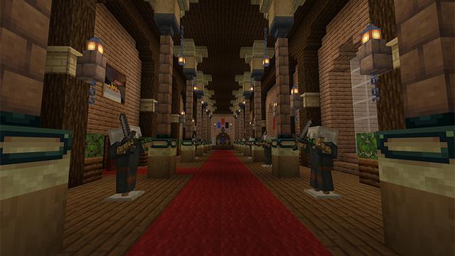 Screenshot of the Minecraft Bedrock Marketplace product Fisherman's Pike created by Netherpixel.