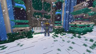 Screenshot of the Minecraft Bedrock Marketplace product Flat World Survival created by Netherpixel.