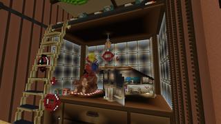 Screenshot of the Minecraft Bedrock Marketplace product Flyz Grocery created by Netherpixel.