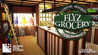Thumbnail of the Minecraft Bedrock Marketplace product Flyz Grocery created by Netherpixel.