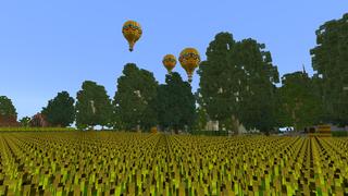 Screenshot of the Minecraft Bedrock Marketplace product French Countryside created by Netherpixel.