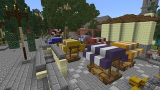 Screenshot of the Minecraft Bedrock Marketplace product French Countryside created by Netherpixel.