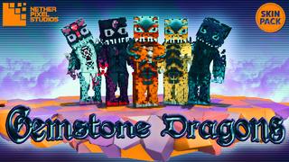 Thumbnail of the Minecraft Bedrock Marketplace product Gemstone Dragons created by Netherpixel.