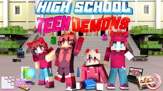 Thumbnail of the Minecraft Bedrock Marketplace product High School Teen Demons created by Netherpixel.