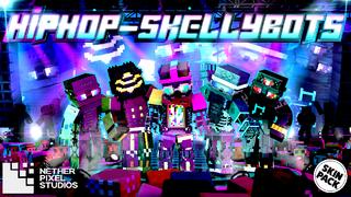 Thumbnail of the Minecraft Bedrock Marketplace product Hiphop-Skellybots created by Netherpixel.