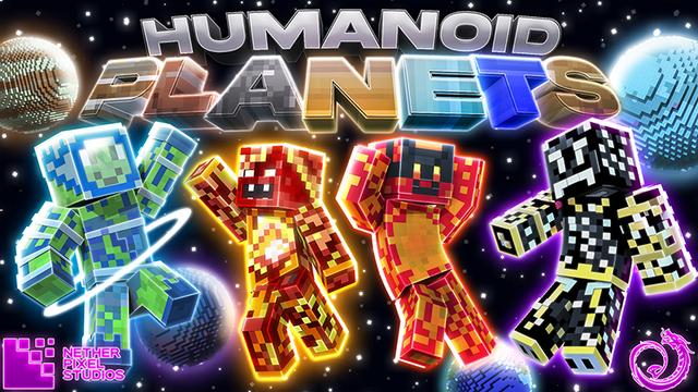 Thumbnail of the Minecraft Bedrock Marketplace product Humanoid Planets created by Netherpixel.