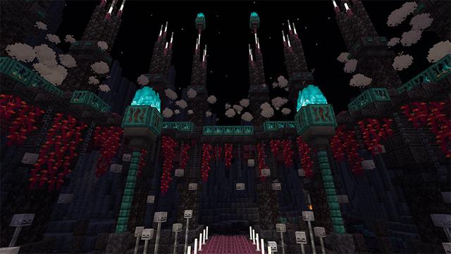 Screenshot of the Minecraft Bedrock Marketplace product Inferno created by Netherpixel.