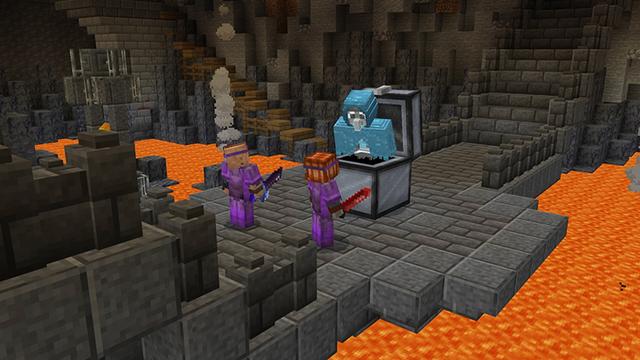 Screenshot of the Minecraft Bedrock Marketplace product Infinity Dungeon created by Netherpixel.