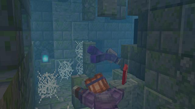 Screenshot of the Minecraft Bedrock Marketplace product Infinity Dungeon created by Netherpixel.
