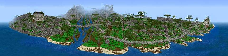 Panorama of the Minecraft Bedrock Marketplace product Insect Safari created by Netherpixel.
