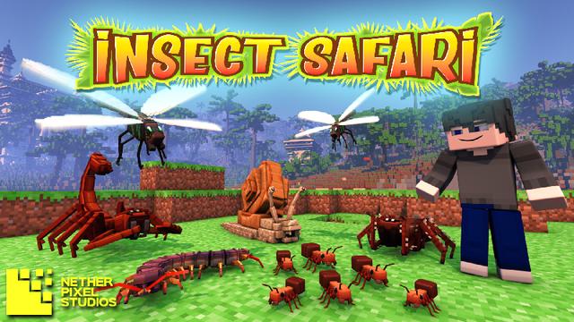 Thumbnail of the Minecraft Bedrock Marketplace product Insect Safari created by Netherpixel.