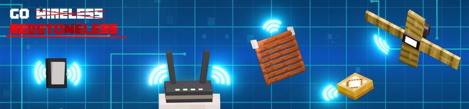 Panorama of the Minecraft Bedrock Marketplace product Internet of Blocks Add-On created by Netherpixel.