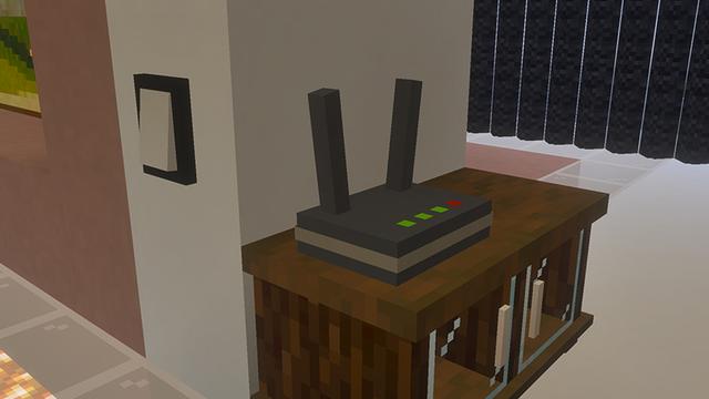 Screenshot of the Minecraft Bedrock Marketplace product Internet of Blocks Add-On created by Netherpixel.