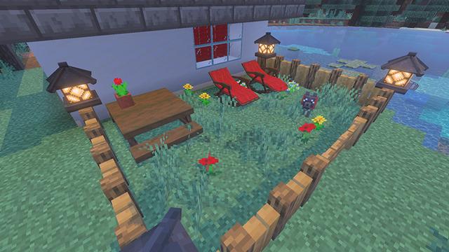 Screenshot of the Minecraft Bedrock Marketplace product Internet of Blocks Add-On created by Netherpixel.