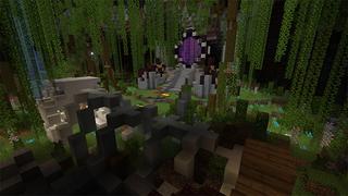Screenshot of the Minecraft Bedrock Marketplace product Jurassic Parkour created by Netherpixel.