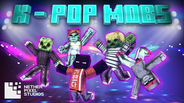 Thumbnail of the Minecraft Bedrock Marketplace product K-Pop Mobs created by Netherpixel.