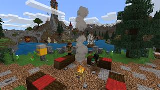 Screenshot of the Minecraft Bedrock Marketplace product Kingdom Hero created by Netherpixel.