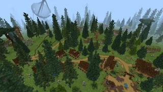 Screenshot of the Minecraft Bedrock Marketplace product Lost In The Dark created by Netherpixel.