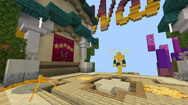 Screenshot of the Minecraft Bedrock Marketplace product LuckyWars created by Netherpixel.
