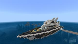 Screenshot of the Minecraft Bedrock Marketplace product Luxury Villa on the Water created by Netherpixel.