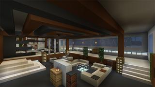Screenshot of the Minecraft Bedrock Marketplace product Luxury Villa on the Water created by Netherpixel.