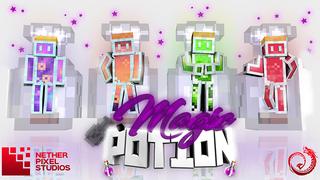 Thumbnail of the Minecraft Bedrock Marketplace product Magic Potions created by Netherpixel.