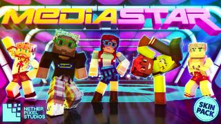 Thumbnail of the Minecraft Bedrock Marketplace product Media Star created by Netherpixel.