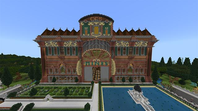 Screenshot of the Minecraft Bedrock Marketplace product Miner Tycoon created by Netherpixel.