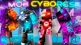 Thumbnail of the Minecraft Bedrock Marketplace product Mob Cyborgs created by Netherpixel.