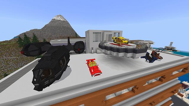 Screenshot of the Minecraft Bedrock Marketplace product Model City created by Netherpixel.
