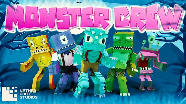 Thumbnail of the Minecraft Bedrock Marketplace product Monster Crew created by Netherpixel.