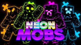 Thumbnail of the Minecraft Bedrock Marketplace product Neon Mobs created by Netherpixel.