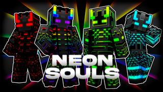 Thumbnail of the Minecraft Bedrock Marketplace product Neon Souls created by Netherpixel.