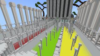 Screenshot of the Minecraft Bedrock Marketplace product Ninja Parkour created by Netherpixel.