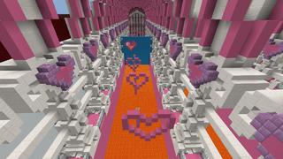 Screenshot of the Minecraft Bedrock Marketplace product Ninja Parkour created by Netherpixel.