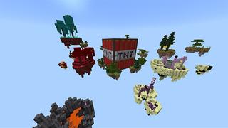 Screenshot of the Minecraft Bedrock Marketplace product One Block and TNT created by Netherpixel.