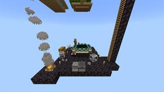 Screenshot of the Minecraft Bedrock Marketplace product One Block Challenge created by Netherpixel.