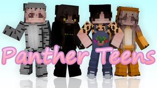 Thumbnail of the Minecraft Bedrock Marketplace product Panther Teens created by Netherpixel.