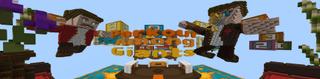 Panorama of the Minecraft Bedrock Marketplace product Parkour Among Giants created by Netherpixel.