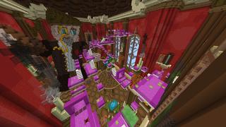 Screenshot of the Minecraft Bedrock Marketplace product Parkour Among Giants created by Netherpixel.