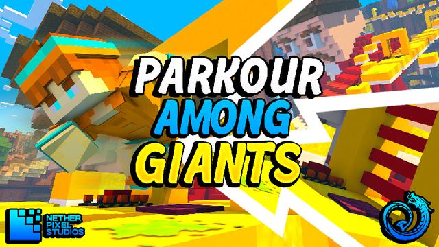 Thumbnail of the Minecraft Bedrock Marketplace product Parkour Among Giants created by Netherpixel.